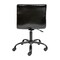Merrick Lane Amelie Home Office Chair Ergonomic Executive Ribbed Low Back Armless Computer Desk Chair - Base, Frame & Border